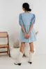 Andra Mini Dress in Blue - FINAL SALE sold by bohme