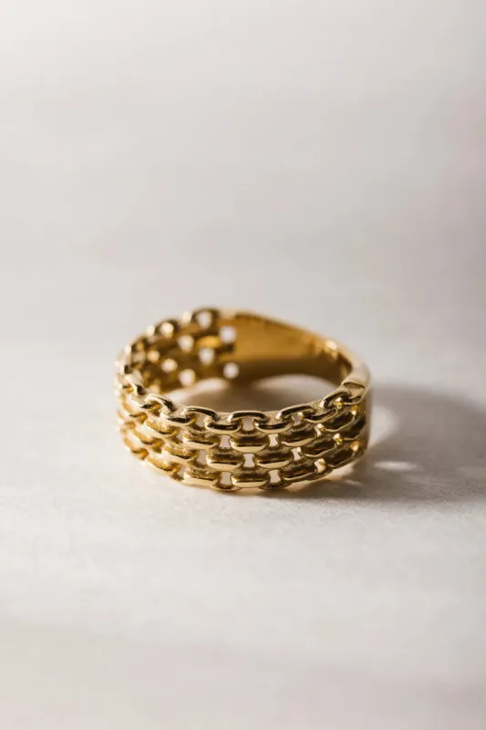 Bailey Ring - Tarnish Free - FINAL SALE sold by bohme