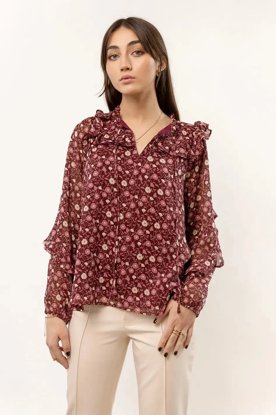 Lin Lin Floral Top - FINAL SALE sold by bohme product image thumbnail 2