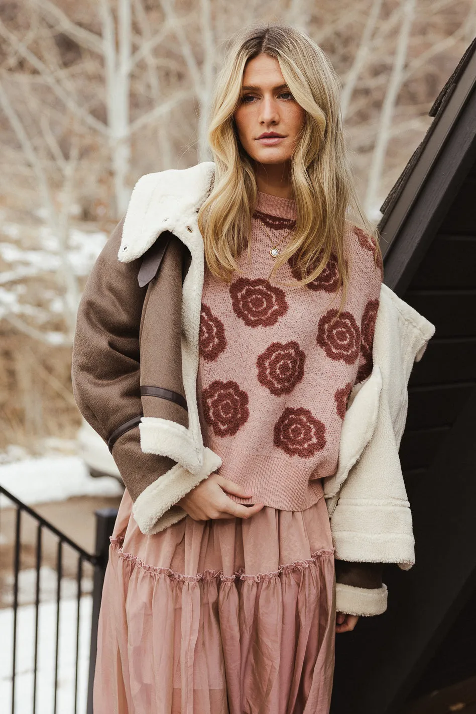 Mountain Peaks Moto Jacket - FINAL SALE sold by bohme product image thumbnail 2