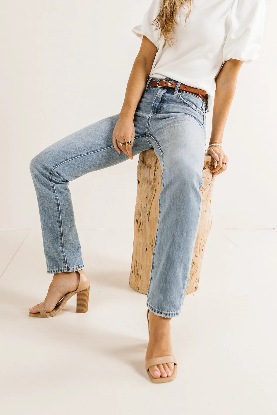 Abbie Straight Leg Jeans - FINAL SALE sold by bohme product image thumbnail 3