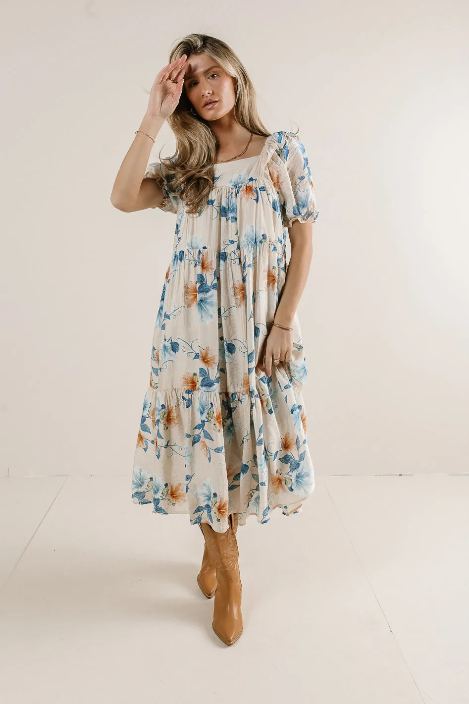 Retta Floral Dress - FINAL SALE sold by bohme product image thumbnail 2