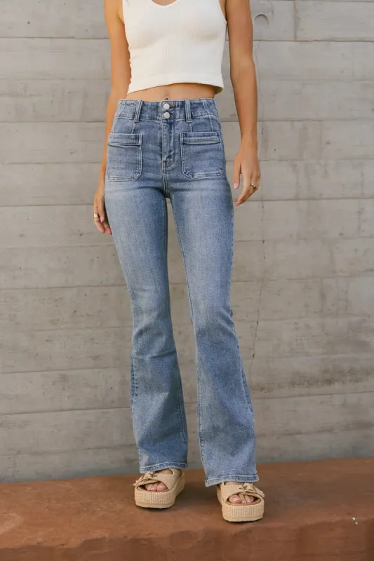 Marceline Bootcut Jeans - FINAL SALE sold by bohme
