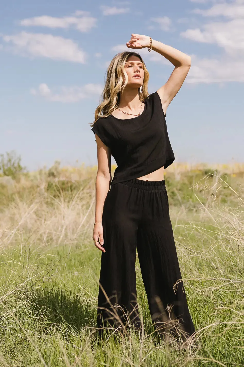 Maren Top in Black - FINAL SALE sold by bohme product image thumbnail 2