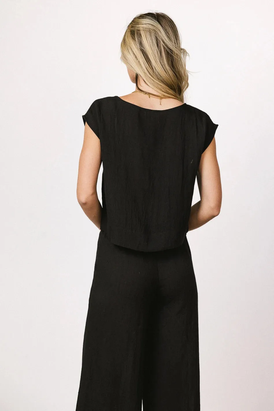 Maren Top in Black - FINAL SALE sold by bohme product image thumbnail 5