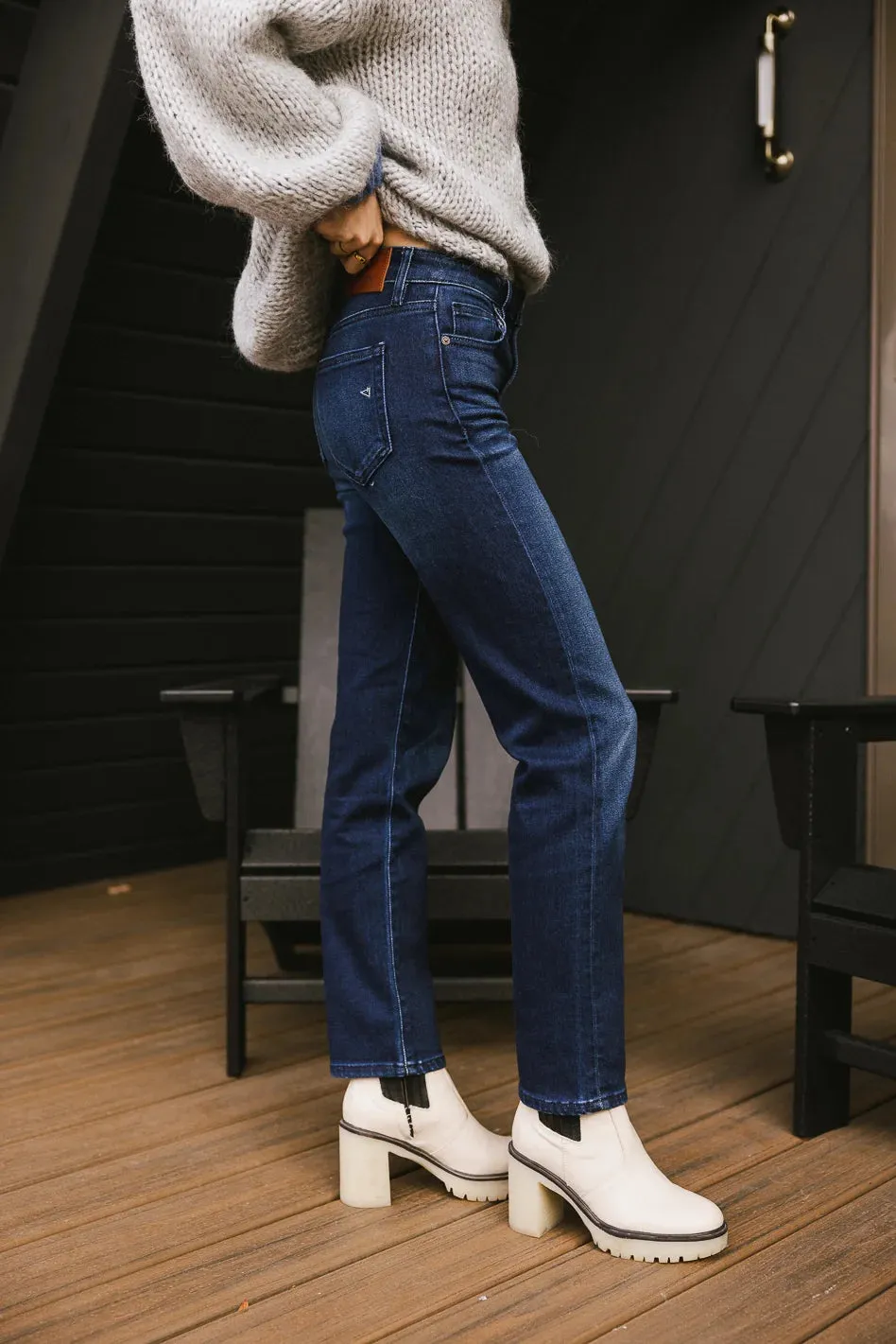 Jenni Straight Leg Jeans - FINAL SALE sold by bohme product image thumbnail 4