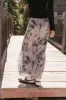 Chandler Abstract Maxi Skirt in Grey - FINAL SALE sold by bohme