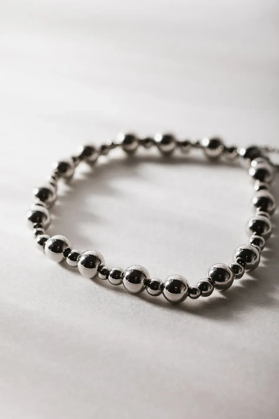 Isabelle Bracelet in Silver - Tarnish Free sold by bohme product image thumbnail 2
