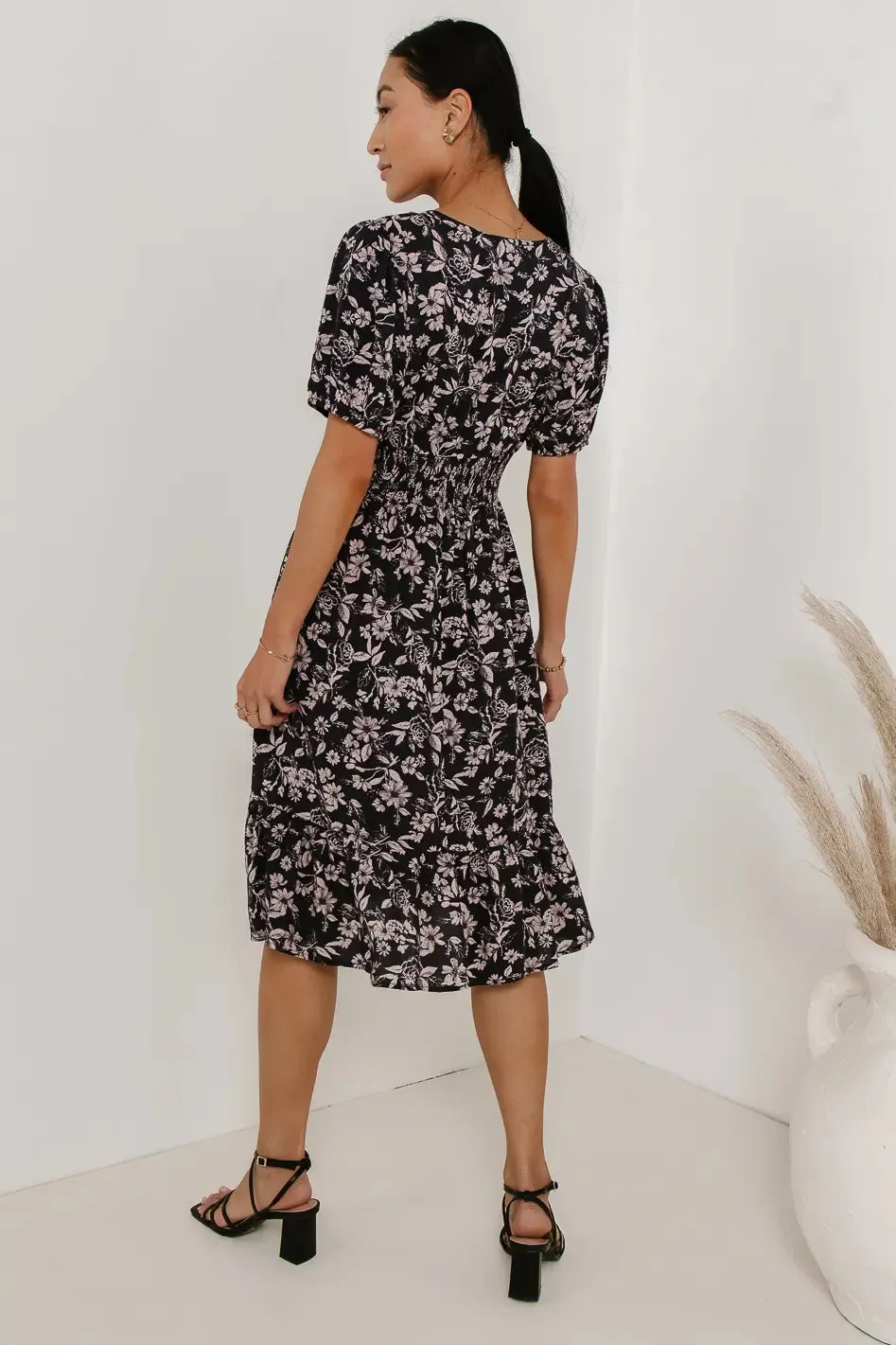 Oriana Floral Dress sold by bohme product image thumbnail 3