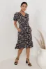 Oriana Floral Dress sold by bohme