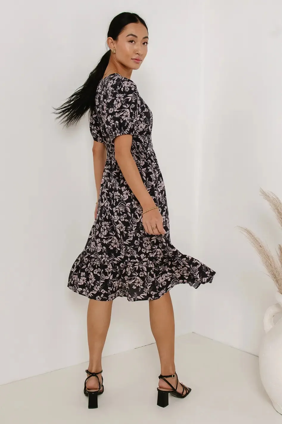 Oriana Floral Dress sold by bohme product image thumbnail 5