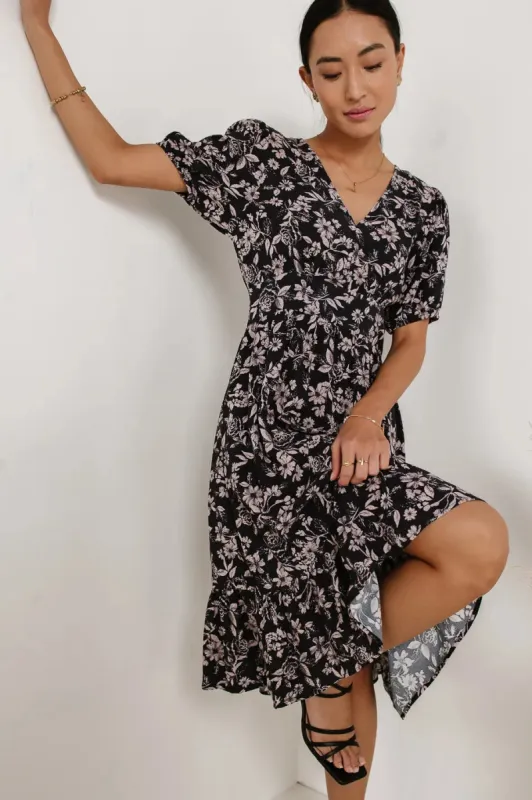Oriana Floral Dress sold by bohme