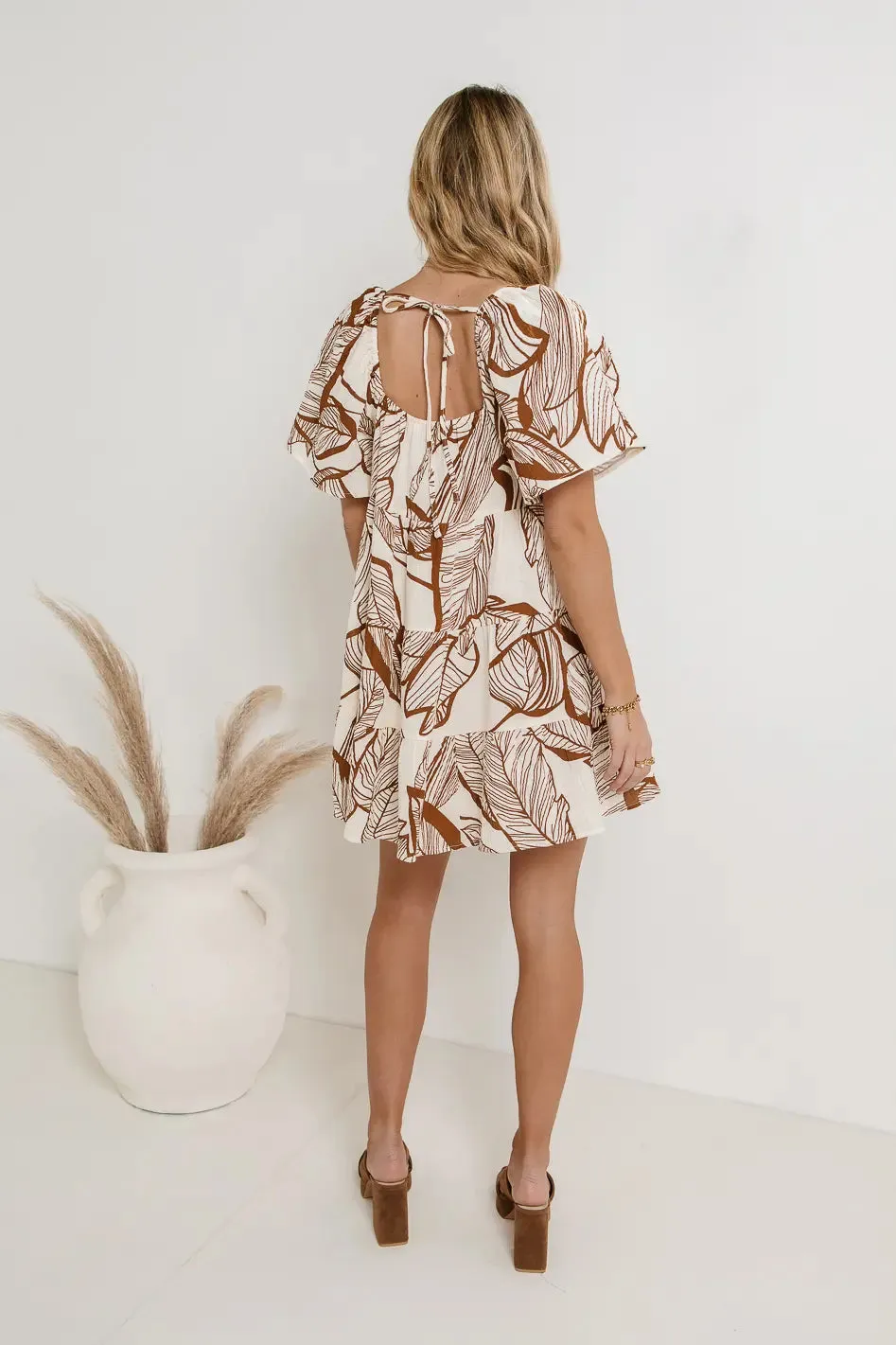 Island In The Sun Dress in Cream - FINAL SALE sold by bohme product image thumbnail 4