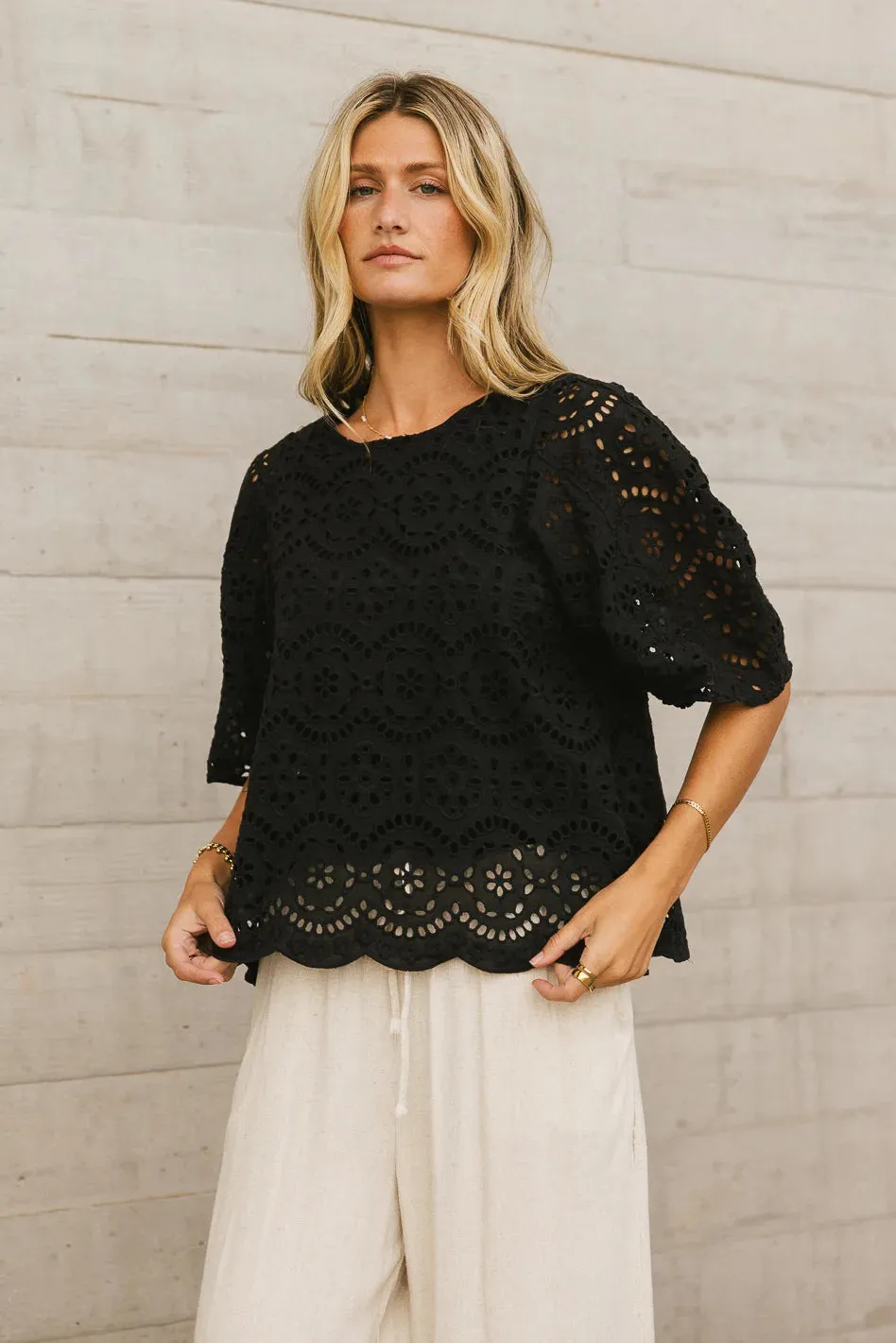 Meant To Be Top in Black - FINAL SALE sold by bohme