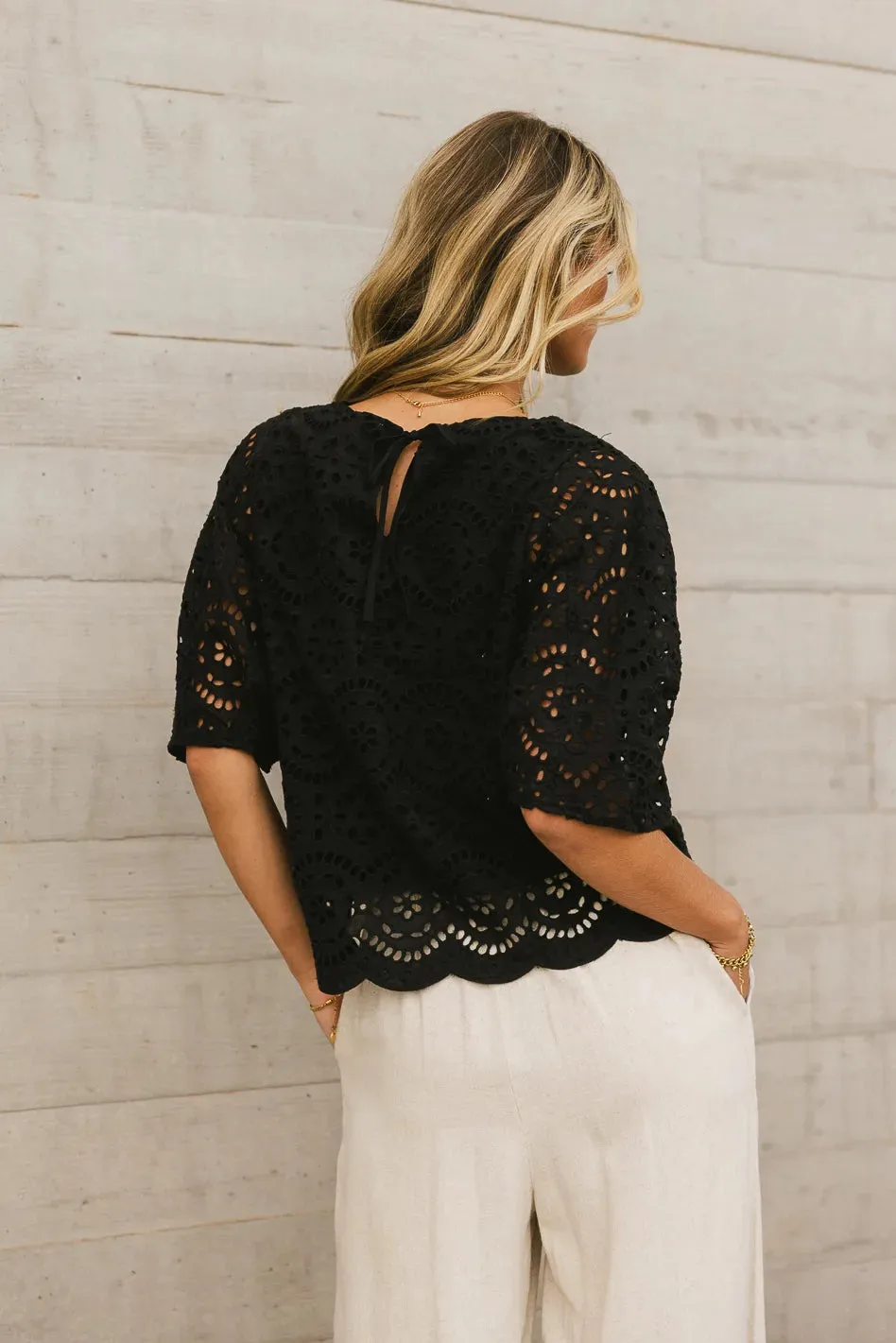 Meant To Be Top in Black - FINAL SALE sold by bohme product image thumbnail 4