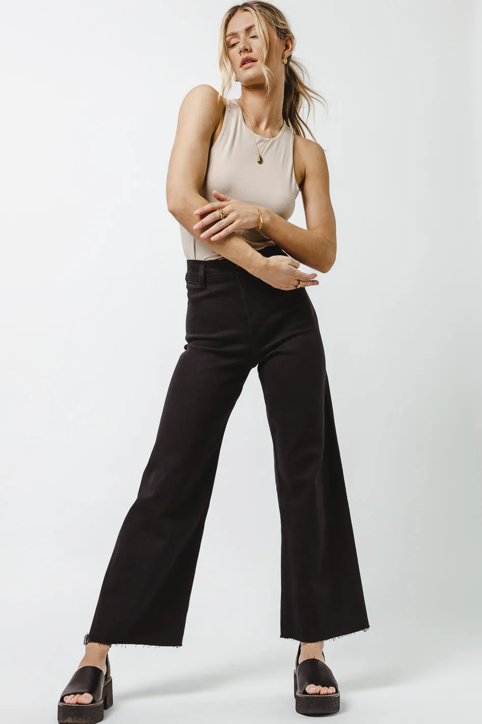 Quinn Tank in Mocha - FINAL SALE sold by bohme product image thumbnail 2