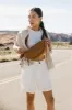 Zadie Crossbody in Brown sold by bohme