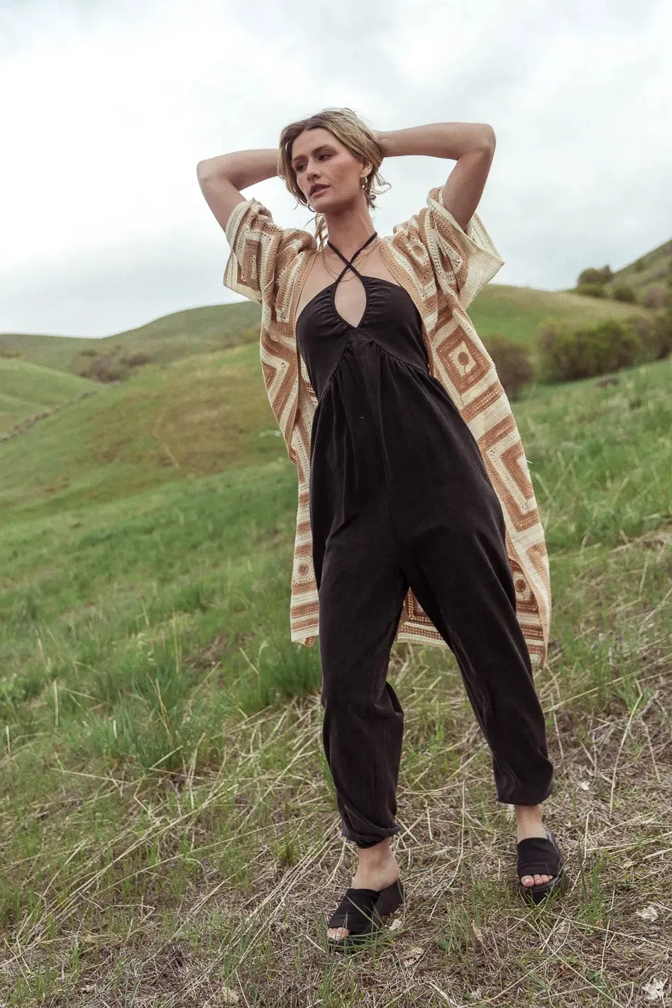 Trixie Jumpsuit in Black - FINAL SALE sold by bohme product image thumbnail 3