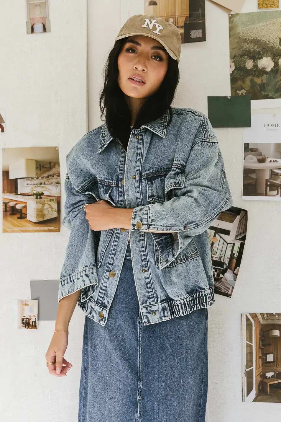 Isabelle Denim Jacket - FINAL SALE sold by bohme
