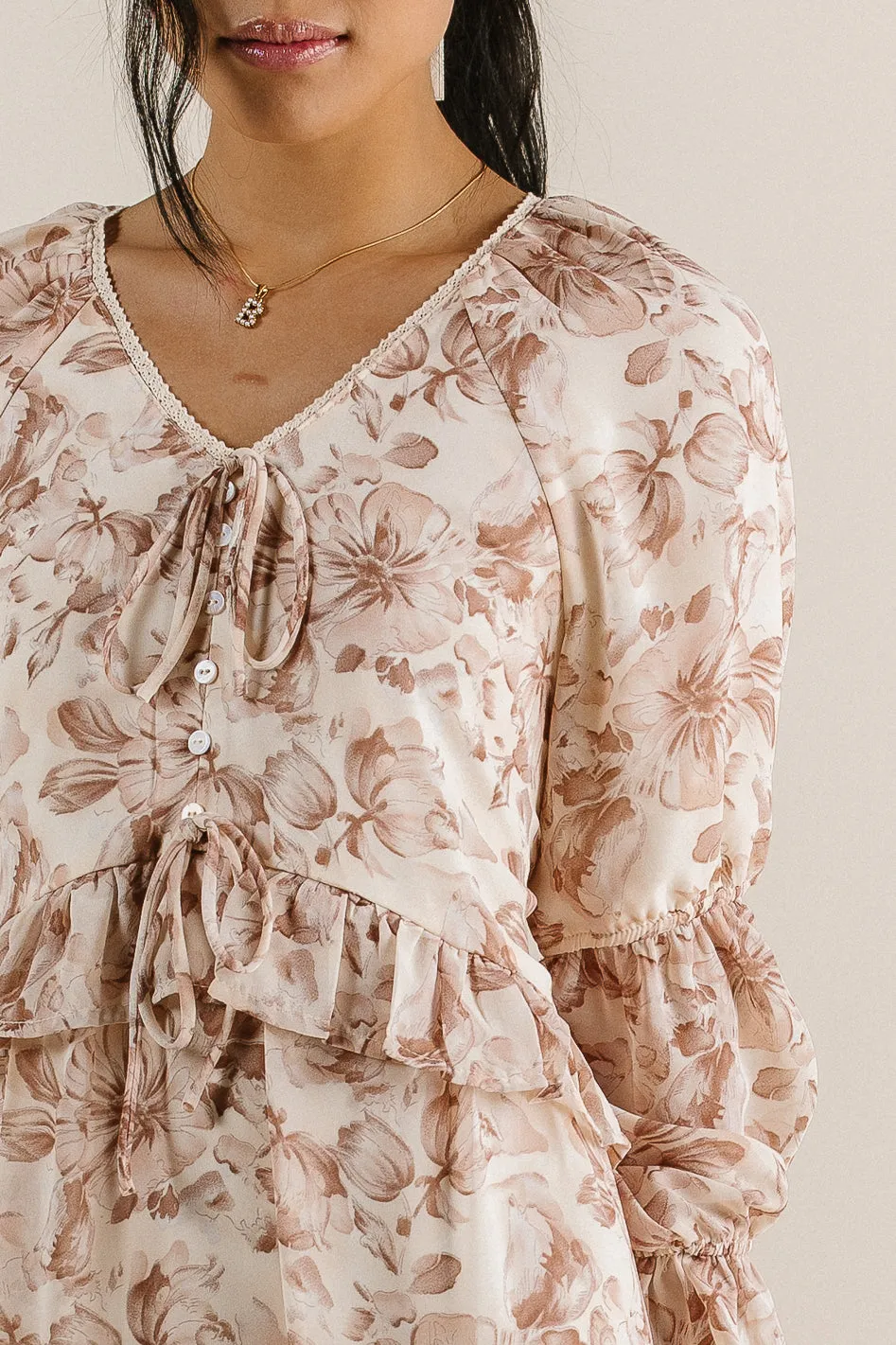 Sahily Floral Dress - FINAL SALE sold by bohme product image thumbnail 4