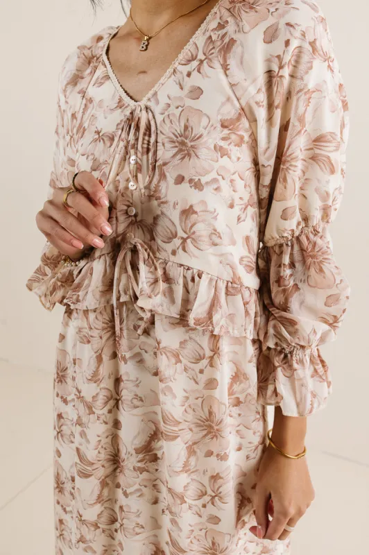 Sahily Floral Dress - FINAL SALE sold by bohme