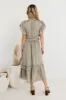Willa Ruffle Dress in Sage - FINAL SALE sold by bohme
