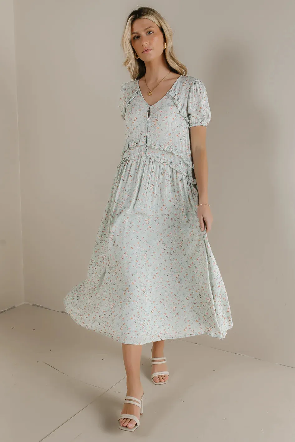 Evalina Floral Dress - FINAL SALE sold by bohme product image thumbnail 2
