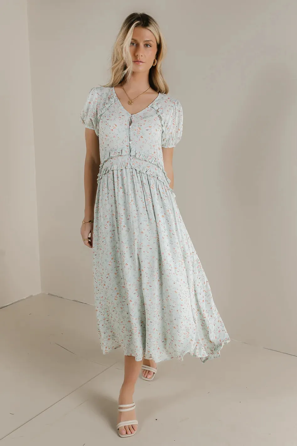Evalina Floral Dress - FINAL SALE sold by bohme product image thumbnail 5