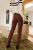 Amara Straight Leg Jeans in Burgundy - FINAL SALE sold by bohme