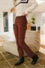 Amara Straight Leg Jeans in Burgundy - FINAL SALE sold by bohme