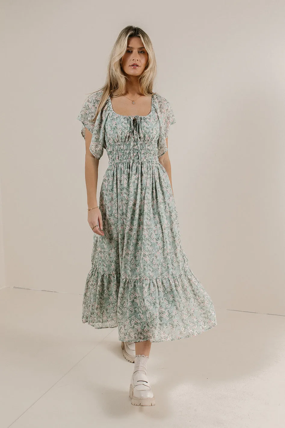 Dasia Floral Dress - FINAL SALE sold by bohme