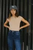 Holly Ribbed Bodysuit in Tan - FINAL SALE sold by bohme