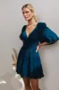 Little Runaway Mini Dress in Teal - FINAL SALE sold by bohme