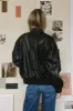 Call Me Back Vegan Jacket in Black - FINAL SALE sold by bohme