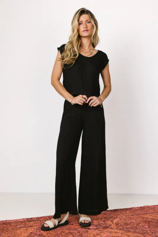 Maren Pants in Black - FINAL SALE sold by bohme