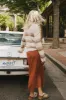Rylie Denim Maxi Skirt in Rust - FINAL SALE sold by bohme