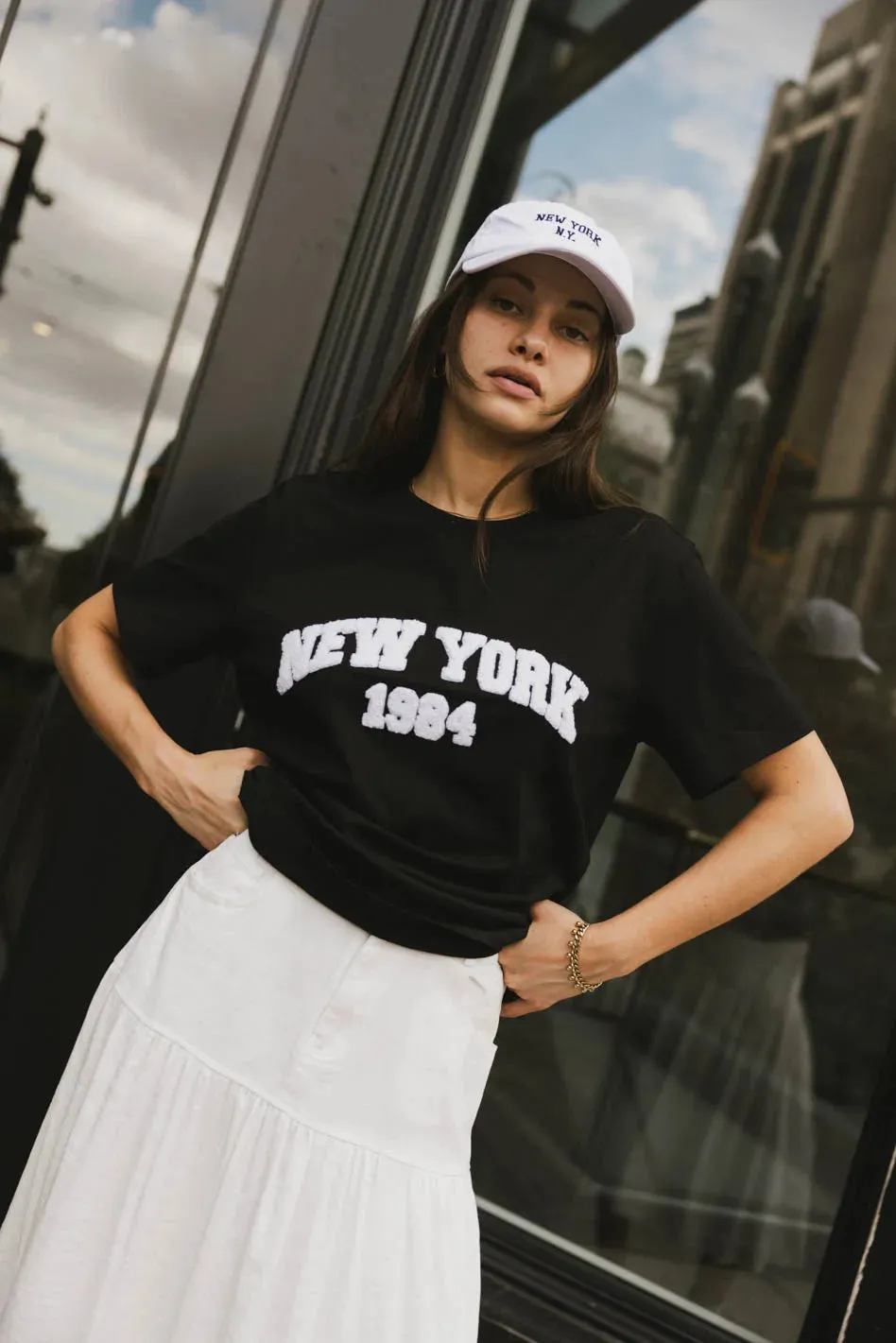 NYC Textured Graphic Tee - FINAL SALE sold by bohme product image thumbnail 4