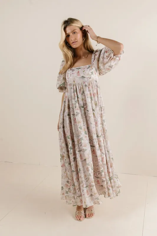 Chasing A Feeling Dress in Blush - FINAL SALE sold by bohme