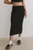 Calais Ribbed Skirt in Black - FINAL SALE sold by bohme