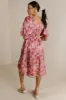 In The Fields Midi Dress in Blush - FINAL SALE sold by bohme