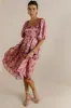 In The Fields Midi Dress in Blush - FINAL SALE sold by bohme