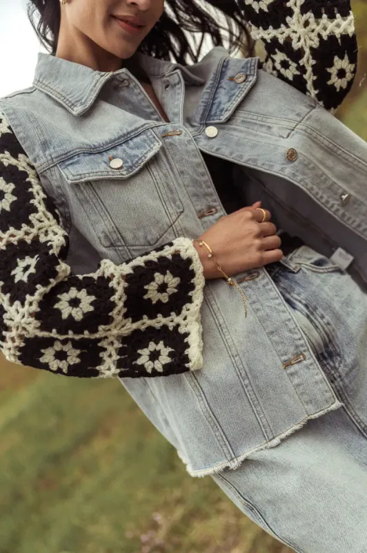 Cordelia Contrast Jacket - FINAL SALE sold by bohme