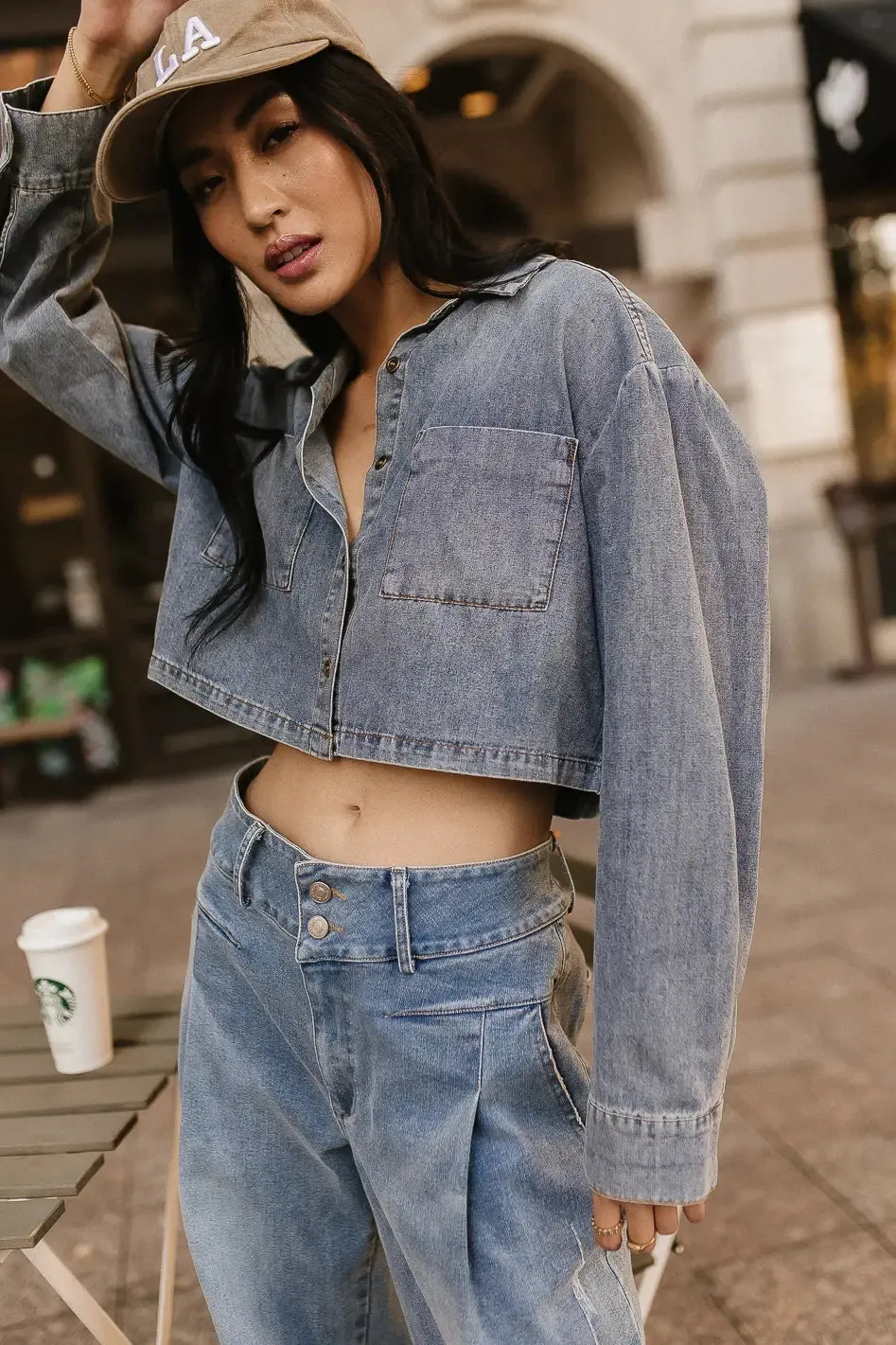 Nico Button Up Top - FINAL SALE sold by bohme product image thumbnail 5