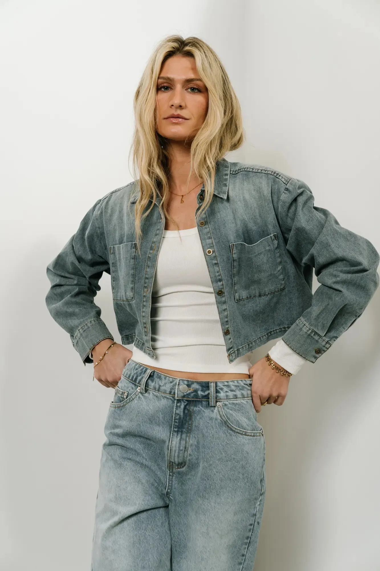 Nico Button Up Top - FINAL SALE sold by bohme