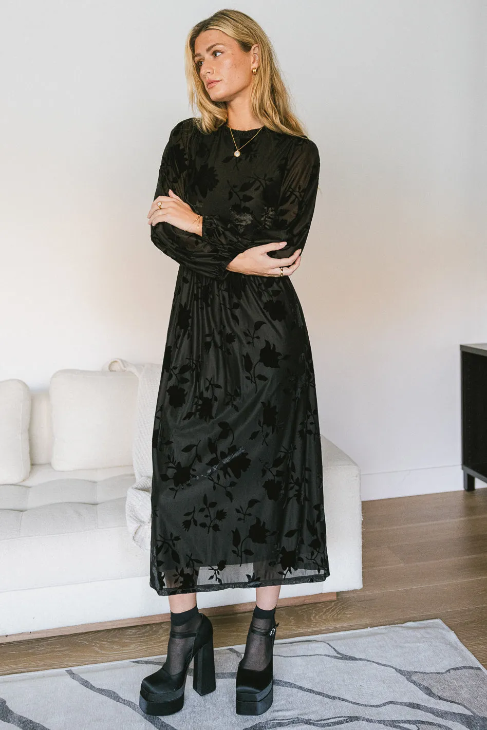 Seline Midi Dress - FINAL SALE sold by bohme product image thumbnail 4