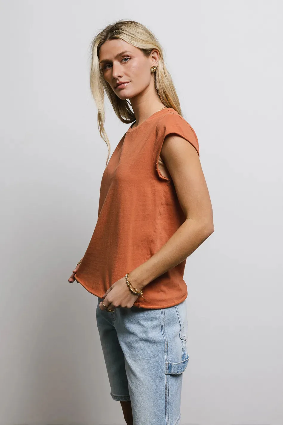 Ember T-Shirt in Clay sold by bohme product image thumbnail 4