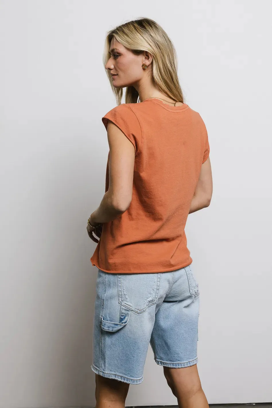 Ember T-Shirt in Clay sold by bohme