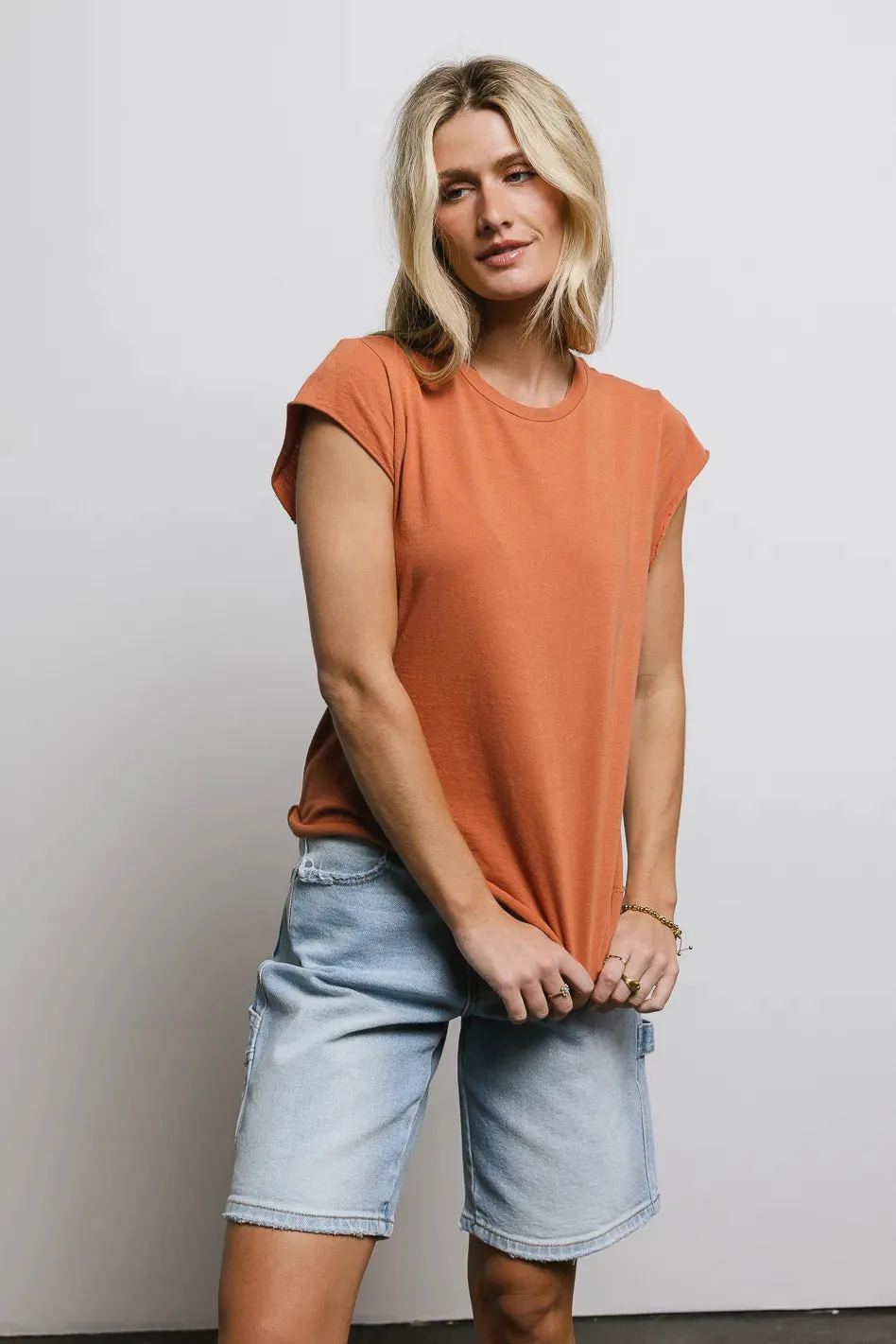 Ember T-Shirt in Clay sold by bohme product image thumbnail 3