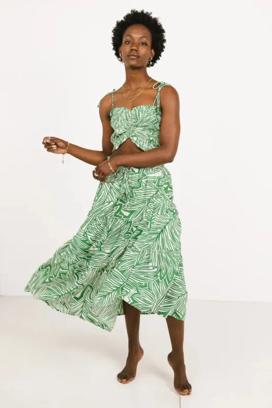 Marissa Printed Skirt - FINAL SALE sold by bohme