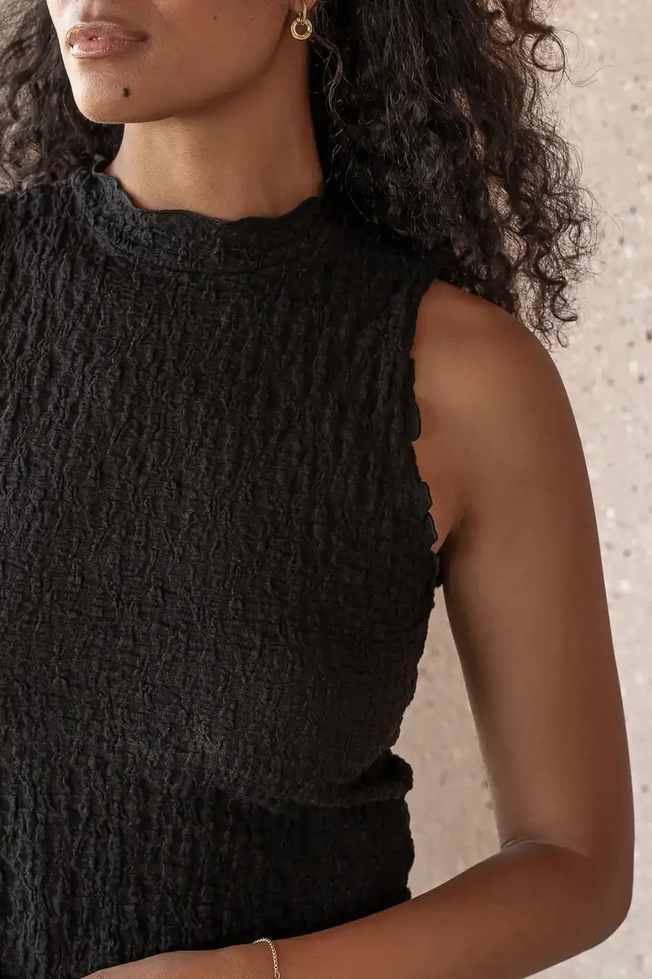 Iris Textured Top - FINAL SALE sold by bohme